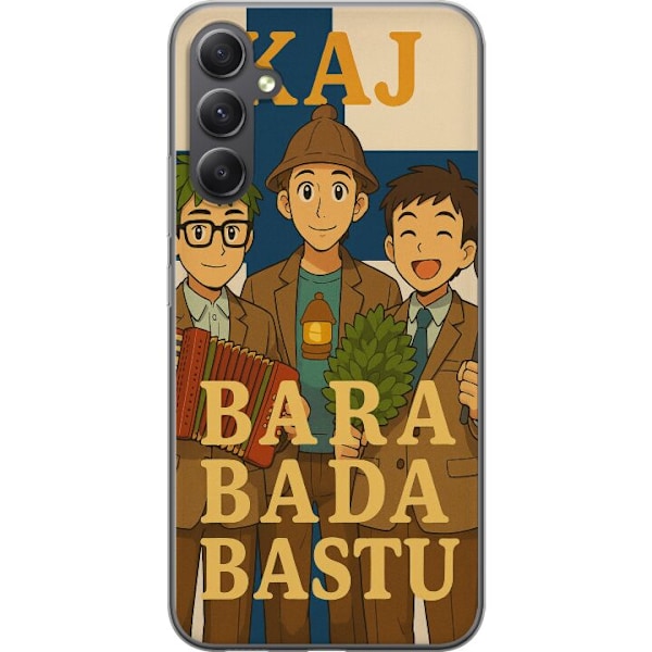 Samsung Galaxy A35 Gjennomsiktig deksel Bare ta en badstu KAJ