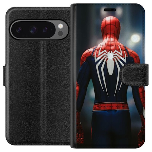 Google Pixel 9 Pro XL Tegnebogsetui Spidermand