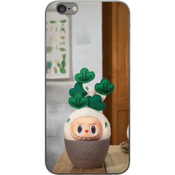 Apple iPhone 6s Plus Genomskinligt Skal THE MONSTERS Naughty Plants