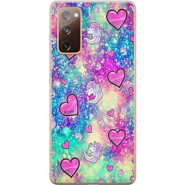 Samsung Galaxy S20 FE Läpinäkyvä kuori Enhörning