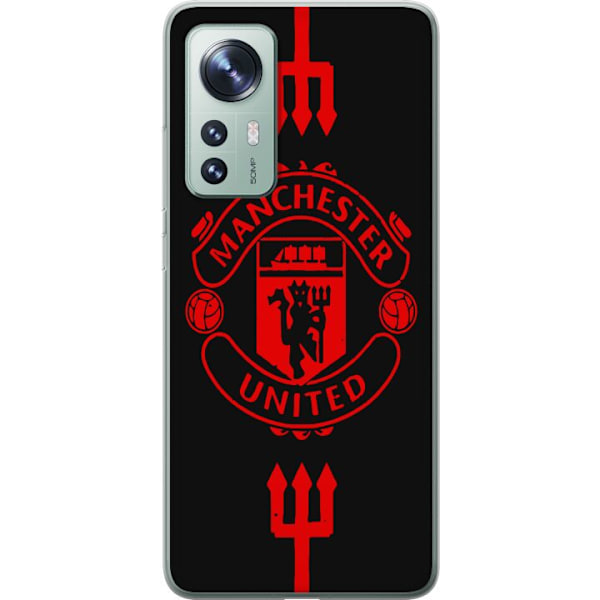 Xiaomi 12 Gennemsigtig cover ManchesterUnited