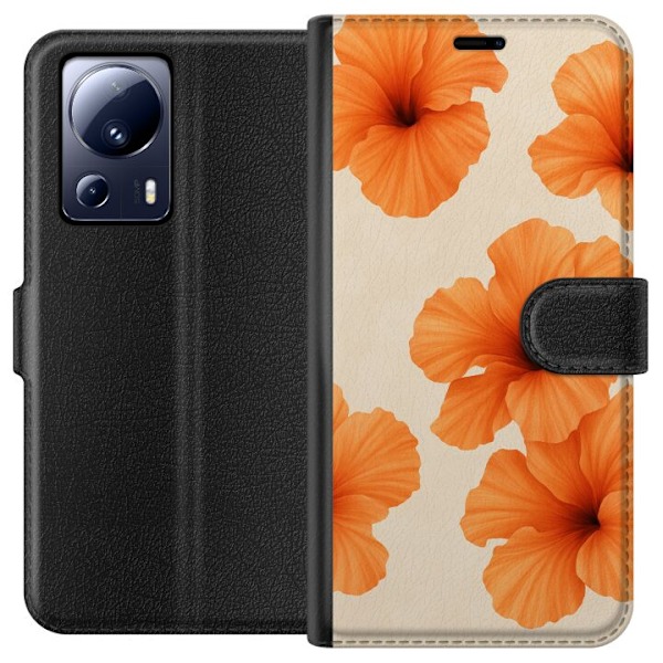 Xiaomi 13 Lite Tegnebogsetui Papaya Punch