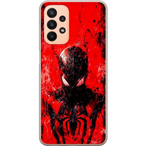 Kompatibelt Mobildeksel til Samsung Galaxy A23 Spider Man