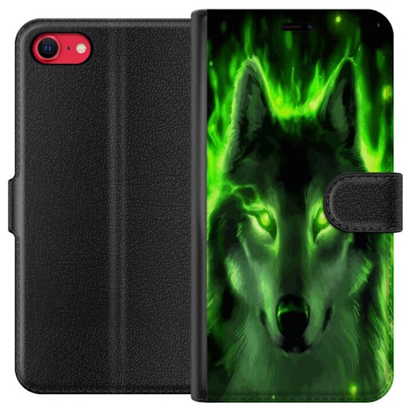 Apple iPhone SE (2020) Plånboksfodral Varg