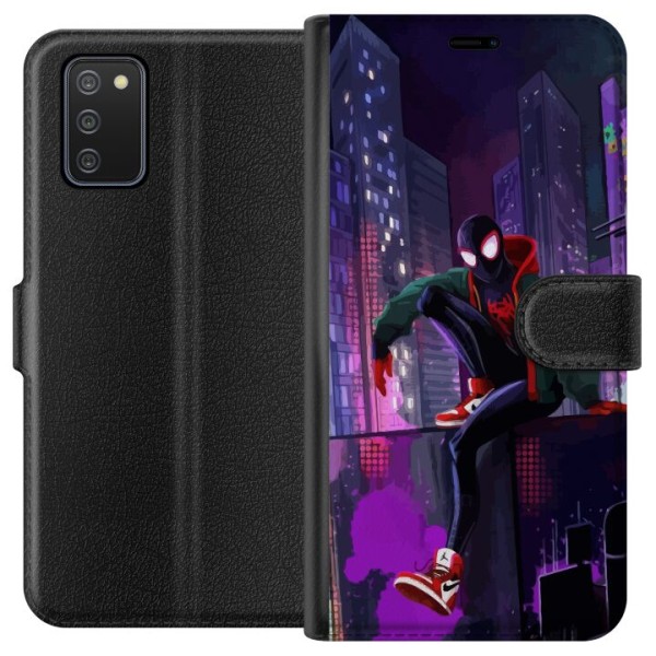 Samsung Galaxy A02s Plånboksfodral Fortnite - Spider-Man