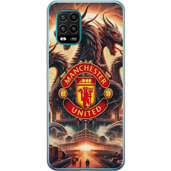 Xiaomi Mi 10 Lite 5G Gennemsigtig cover Manchester United