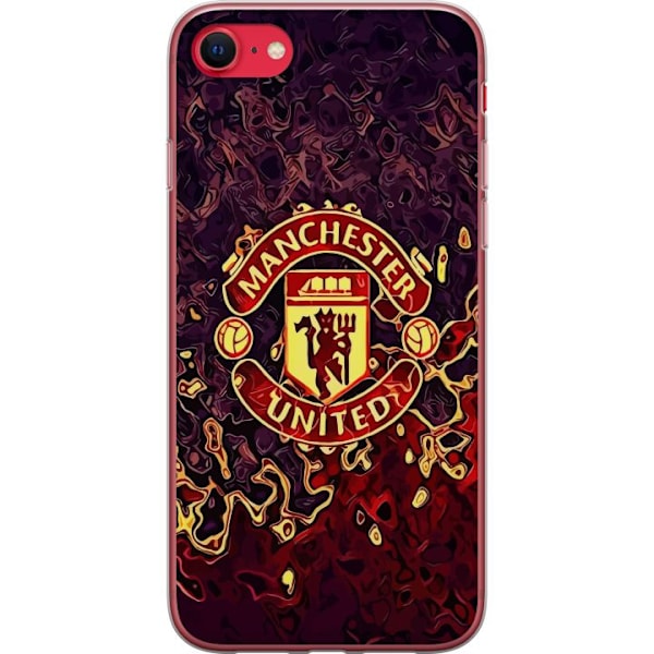Apple iPhone 7 Genomskinligt Skal Manchester United