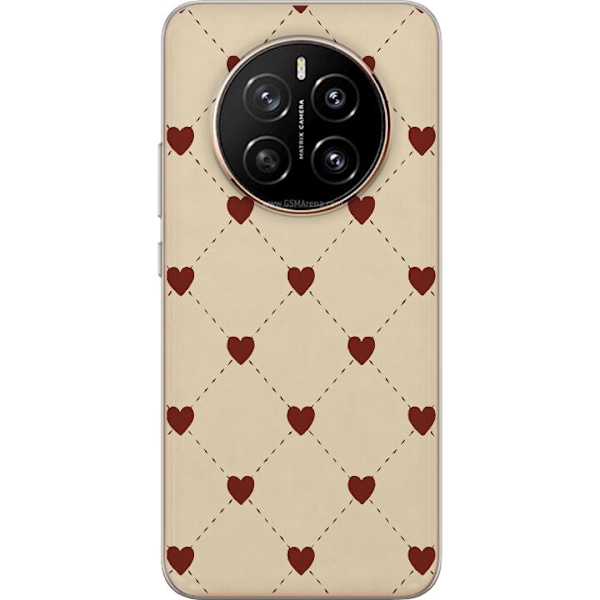 Honor Magic7 Gennemsigtig cover Hjertegitter