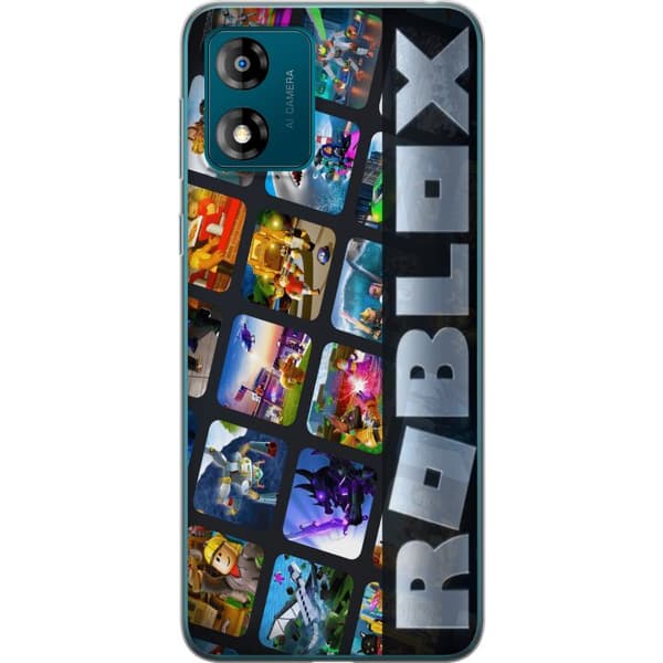 Kompatibelt Mobildeksel til Motorola Moto E13 Roblox