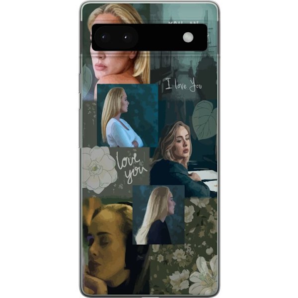 Google Pixel 6a Gjennomsiktig deksel Adele