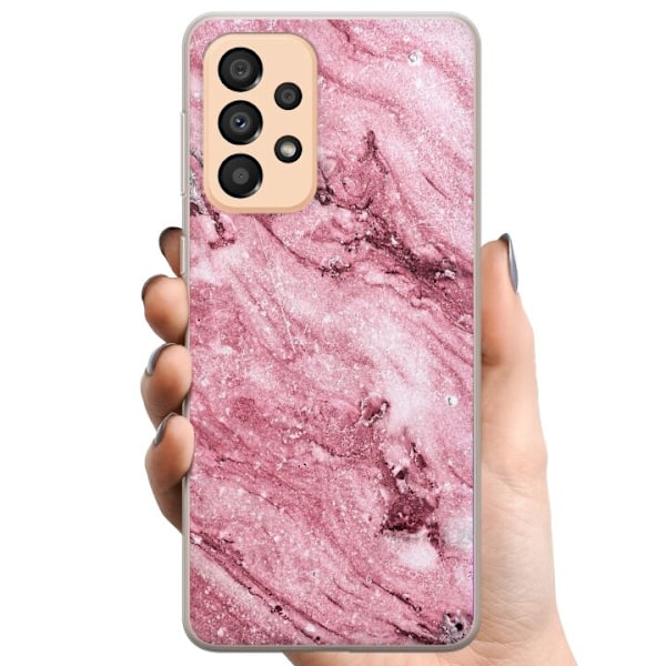 Samsung Galaxy A33 5G TPU Matkapuhelimen kuori Rosa