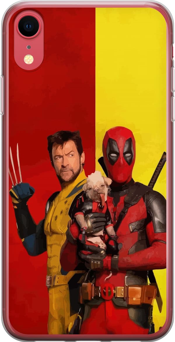 Kompatibelt Mobilskal till Apple iPhone XR Deadpool & Wolverine