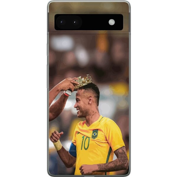 Google Pixel 6a Gjennomsiktig deksel Neymar