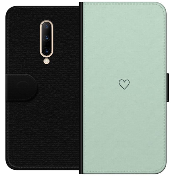 OnePlus 7 Pro Lompakkokotelo Yksinkertainen Sydän