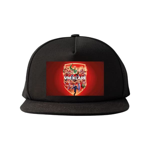 Snapback-lippalakki musta one size
