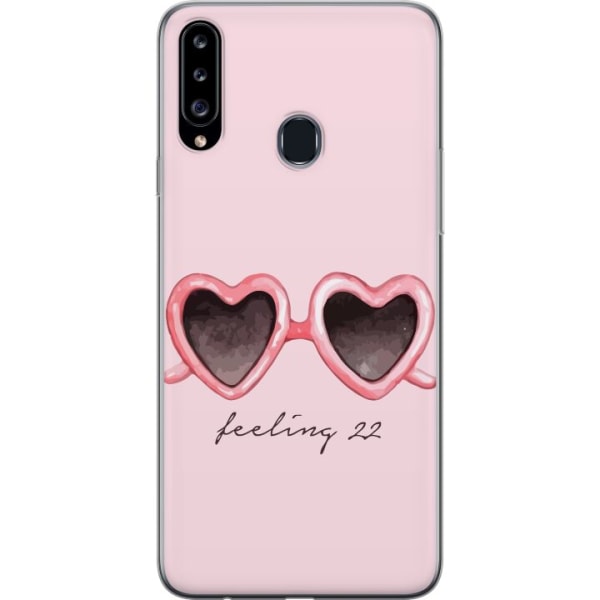 Samsung Galaxy A20s Gennemsigtig cover Taylor Swift - Feeling