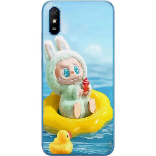 Xiaomi Redmi 9A Gjennomsiktig deksel Labubu Stripe Attack - St