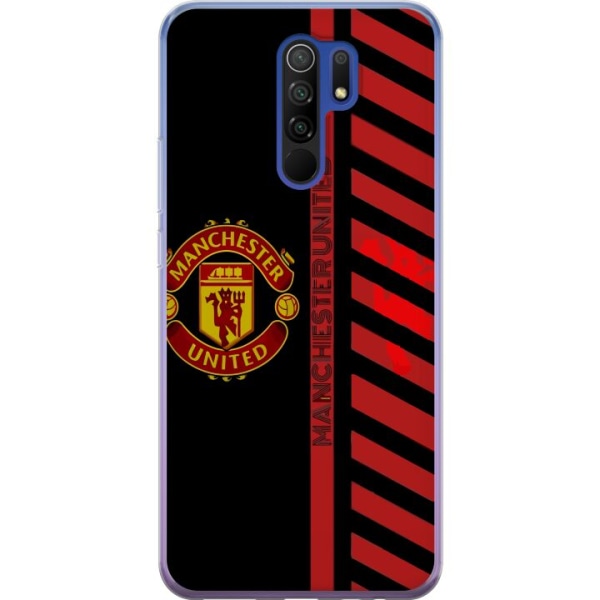 Xiaomi Redmi 9 Gjennomsiktig deksel Manchester United