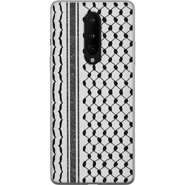 OnePlus 8 Läpinäkyvä kuori Palestiinalainen kuvio - perinte
