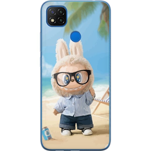 Xiaomi Redmi 9C NFC Läpinäkyvä kuori Labubu Tummat Unelmat