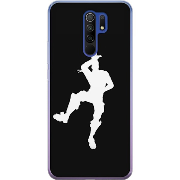 Xiaomi Redmi 9 Gennemsigtig cover Fortnite Dans