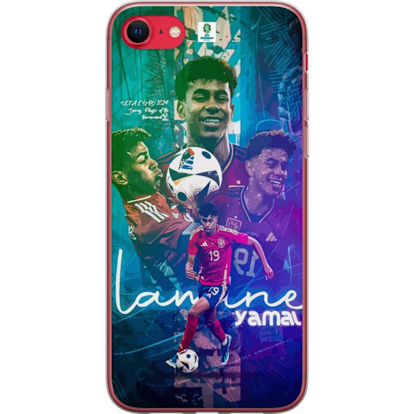 Apple iPhone SE (2020) Läpinäkyvä kuori Lamine Yamal FCB