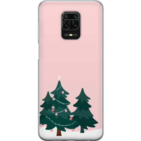 Kompatibelt Mobilskal till Xiaomi Redmi Note 9S Granar God Jul