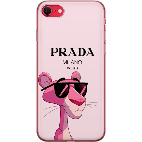 Apple iPhone SE (2022) Gjennomsiktig deksel Prada Rosa Pantere