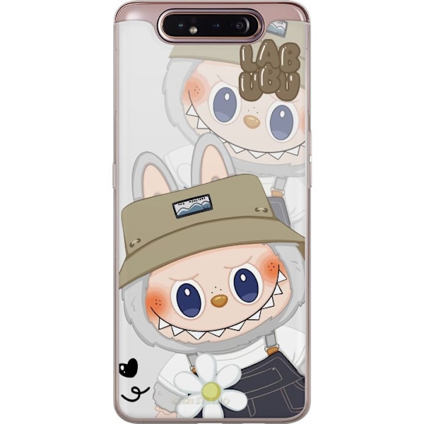Samsung Galaxy A80 Läpinäkyvä kuori Labubu Minimal Mood - Y