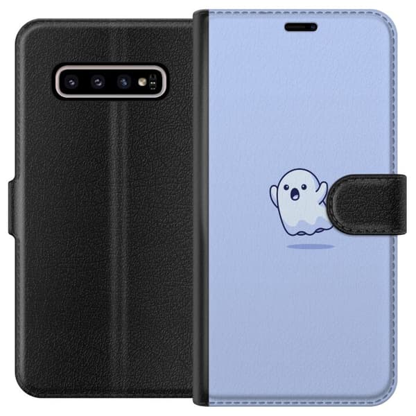 Kompatibelt Lommeboketui til Samsung Galaxy S10+ Spöke