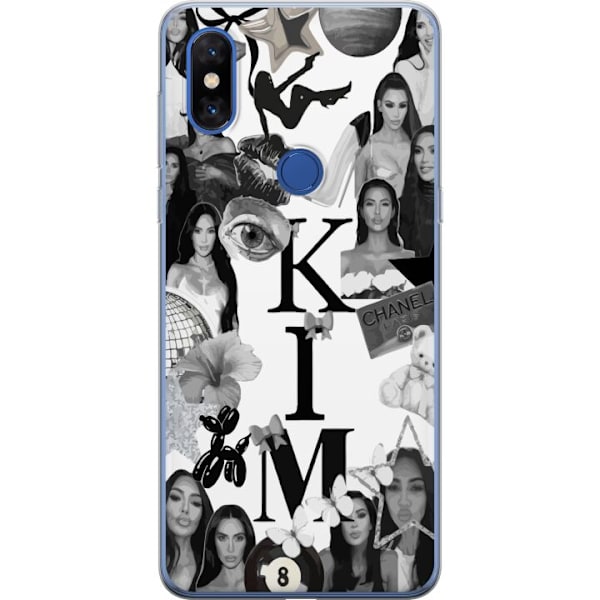 Xiaomi Mi Mix 3 Läpinäkyvä kuori Kim Kardashian – Aesthetic Look 2025