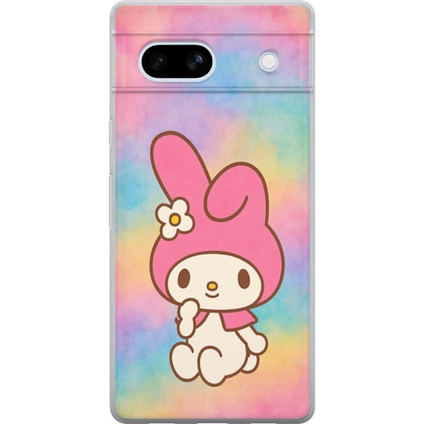 Google Pixel 7a Läpinäkyvä kuori Kawaii Sanrio My Melody