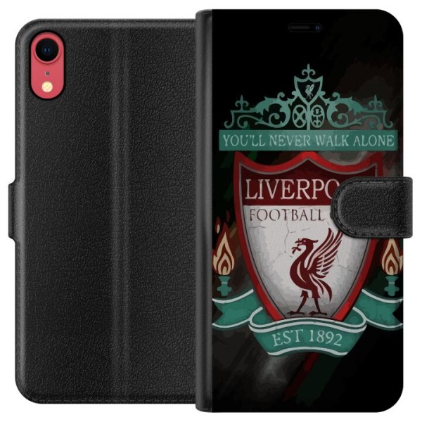 Apple iPhone XR Lompakkokotelo Liverpool L.F.C.