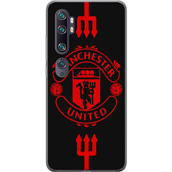 Xiaomi Mi Note 10 Genomskinligt Skal ManchesterUnited