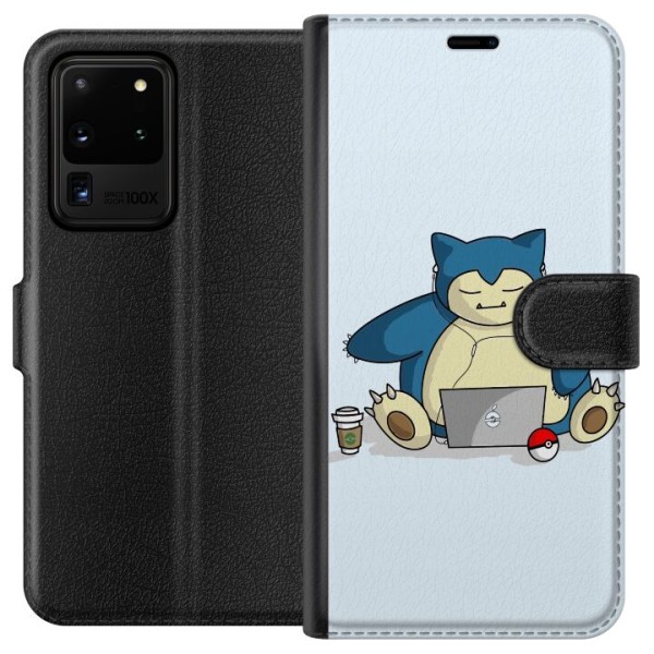 Samsung Galaxy S20 Ultra Tegnebogsetui Pokemon Rolig