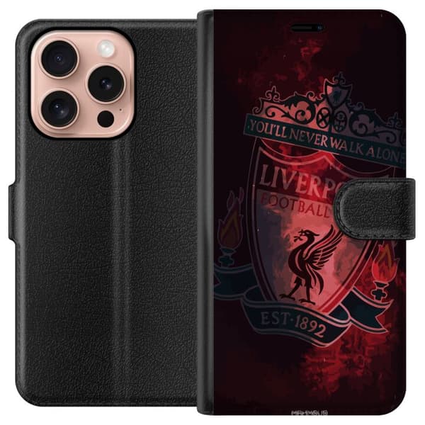 Kompatibelt Plånboksfodral till Apple iPhone 16 Pro Liverpool