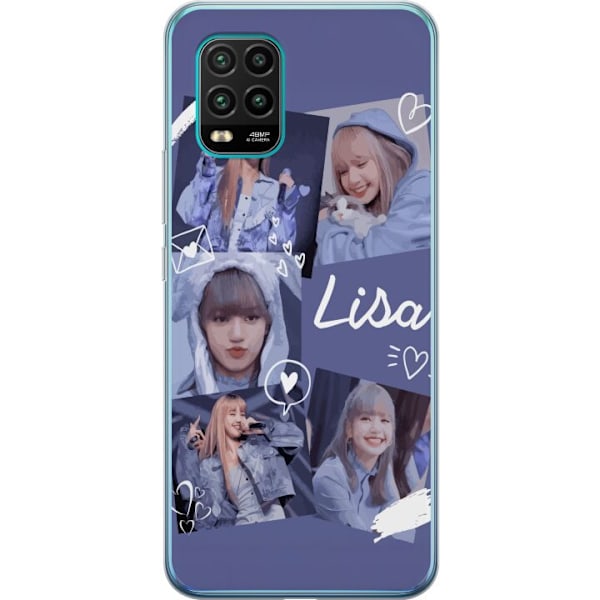 Xiaomi Mi 10 Lite 5G Genomskinligt Skal Lisa Blackpink – Aesthetic K-pop Queen