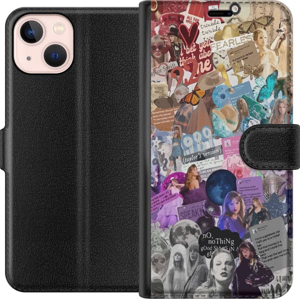 Kompatibel Tegnebogsetui til Apple iPhone 13 mini Taylor Swift