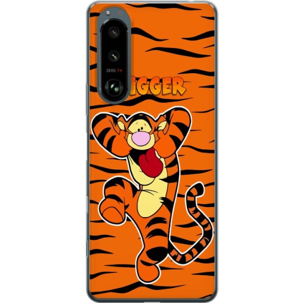 Sony Xperia 5 III Gennemsigtig cover Tiger