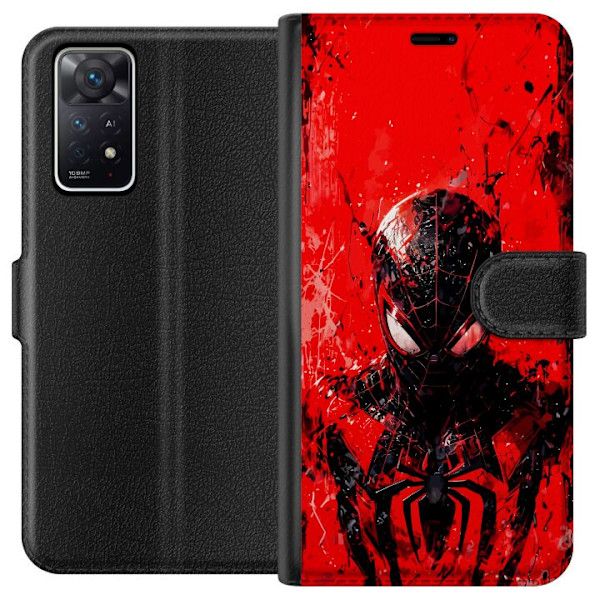 Xiaomi Redmi Note 11 Pro 5G Lompakkokotelo Spider Man