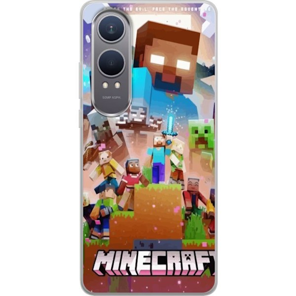 OnePlus Nord CE4 Lite Läpinäkyvä kuori Minecraft