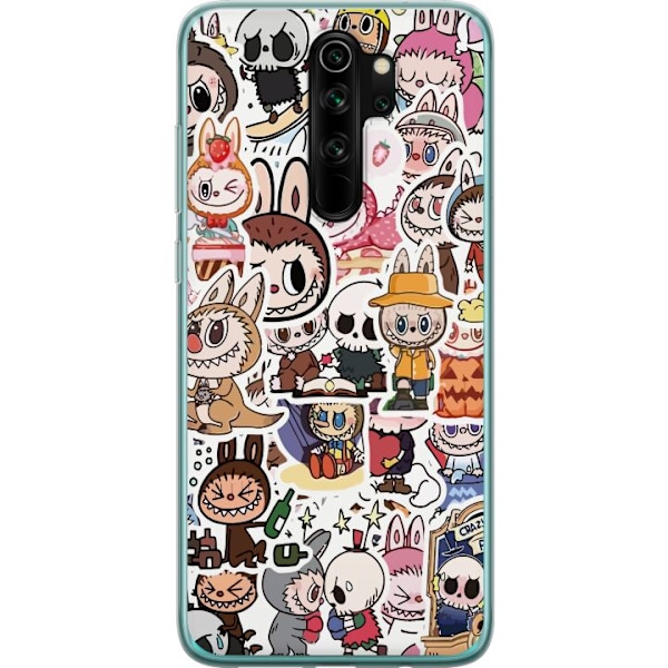 Xiaomi Redmi Note 8 Pro  Gjennomsiktig deksel Labubu All-Stars – POP MART Spesial