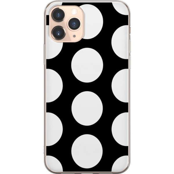 Kompatibelt Mobilskal till Apple iPhone 11 Pro Mono Dots svart