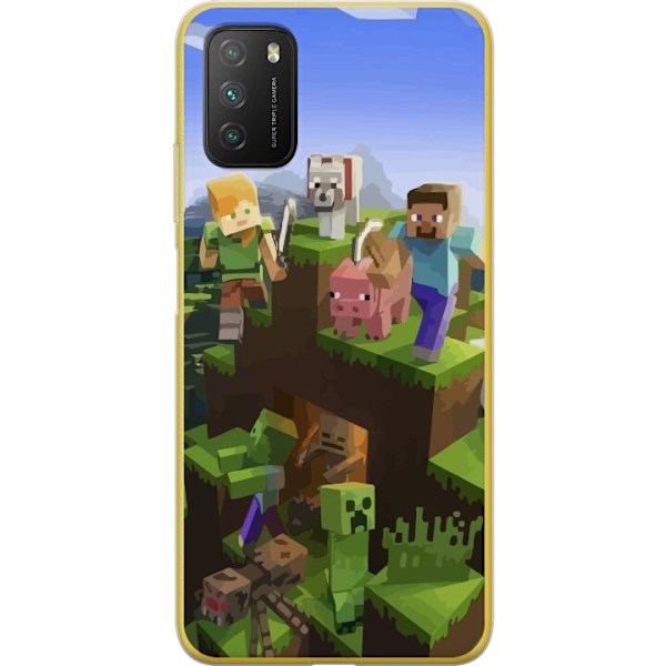 Xiaomi Poco M3  Skal / Mobilskal - MineCraft