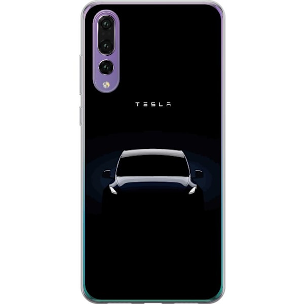 Huawei P20 Pro Gennemsigtig cover Tesla