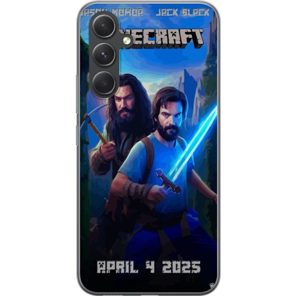 Samsung Galaxy S24+ Gennemsigtig cover En Minecraft-film