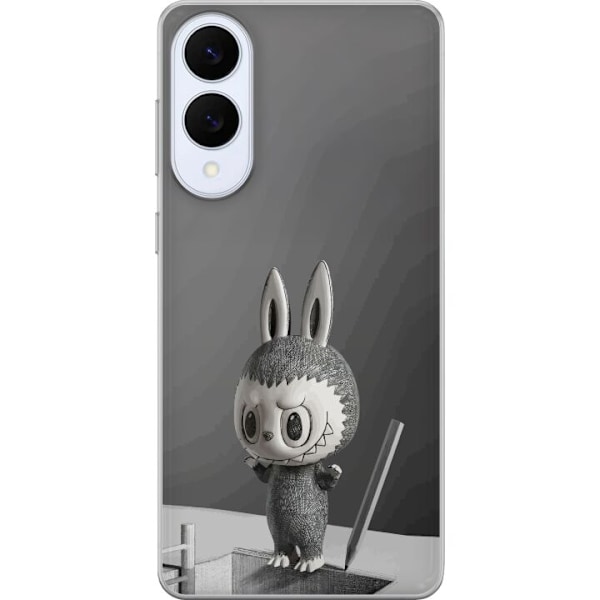 Samsung Galaxy S25 Edge Läpinäkyvä kuori Pop Mart MEGA LABU