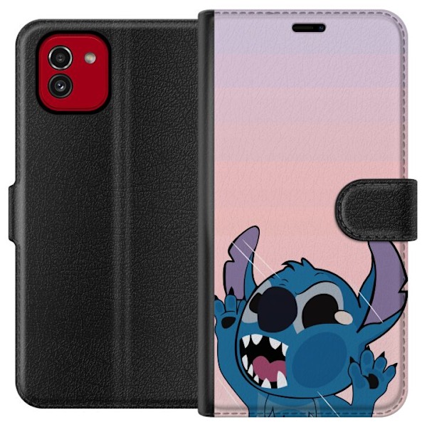 Samsung Galaxy A03 Tegnebogsetui Stitch