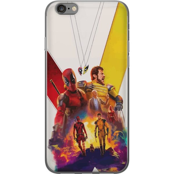 Apple iPhone 6s Gennemsigtig cover Wolverine Deadpool