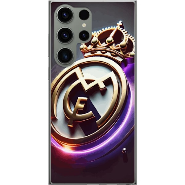 Samsung Galaxy S23 Ultra Gennemsigtig cover Real Madrid CF